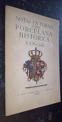 Seller image for Notas en torno a una porcelana histrica for sale by Librera La Candela
