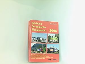 Imagen del vendedor de Jahrbuch Europische Eisenbahnen 2006 a la venta por Book Broker