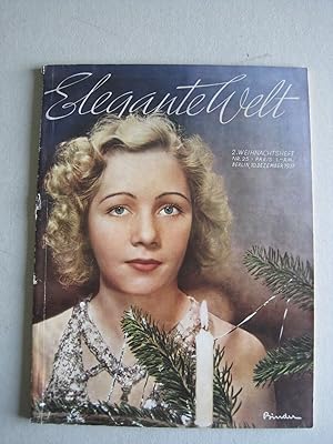 Seller image for Elegante Welt. 2.Weihnachtsheft Berlin 10.Dezember 1937. for sale by Antiquariat Schleifer