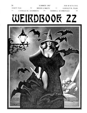 Bild des Verkufers fr WEIRDBOOK 22 zum Verkauf von Fantastic Literature Limited