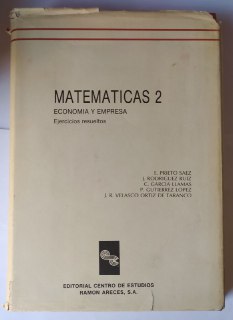 Imagen del vendedor de Matemticas 2. Economa y empresa. Ejercicios resueltos. a la venta por La Leona LibreRa