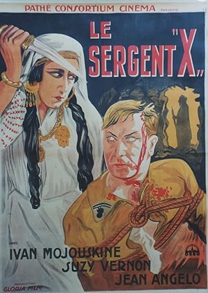 "LE SERGENT X" Réalisé par Alexandre VOLKOFF et Vladimir STRIJEWSKI en 1931 avec Ivan MOSJOUKINE,...