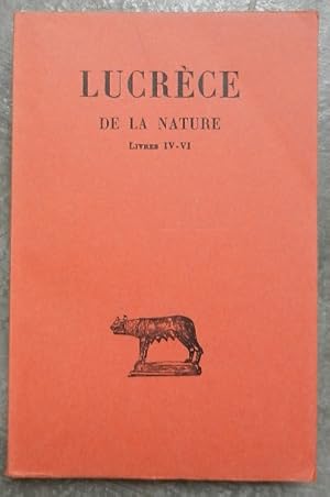 De la nature. - Tome II, livres IV à VI.