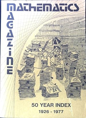 Seller image for 50 Year Index 1926 - 1977; Mathematics Magazine for sale by books4less (Versandantiquariat Petra Gros GmbH & Co. KG)