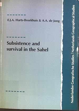 Imagen del vendedor de Subsistence and survival in the Sahel. Nederlandse Geografische Studies 168. a la venta por books4less (Versandantiquariat Petra Gros GmbH & Co. KG)