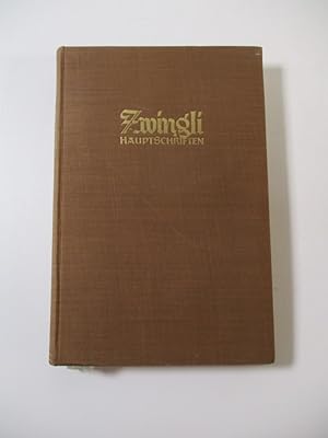 Image du vendeur pour Zwingli, der Staatsmann. (= Zwingli Hauptschriften) mis en vente par Antiquariat Bookfarm