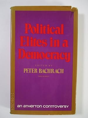 Seller image for Political Elites In A Democracy. for sale by Antiquariat Bookfarm