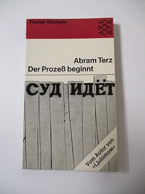 Seller image for Der Proze beginnt und andere Prosa. for sale by Antiquariat Bookfarm