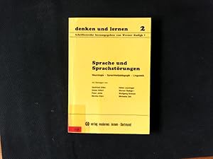 Seller image for Sprache und Sprachstrungen. Neurologie - Sprachheilpdagogik - Linguistik. Neurologie - Sprachheilpdagogik - Linguistik for sale by Antiquariat Bookfarm