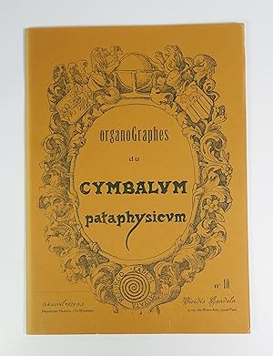 Image du vendeur pour Organographes du Cymbalum Pataphysicum n10 "Ltre de Jean Ferry" mis en vente par Librairie L'Autre sommeil