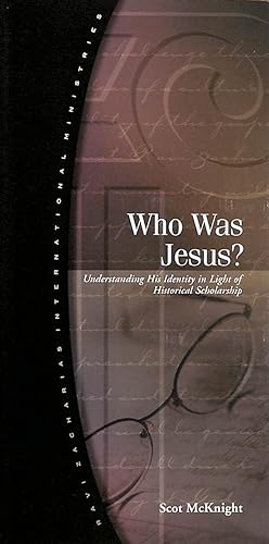 Bild des Verkufers fr Who was Jesus? (RZIM Critical Questions Discussion Guides) zum Verkauf von M Godding Books Ltd