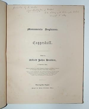 Imagen del vendedor de Monumenta Anglicana. Coggeshall [Stanford in the Vale.] a la venta por Forest Books, ABA-ILAB