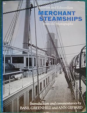 Bild des Verkufers fr Victorian and Edwardian Merchant Steamships from Old Photographs zum Verkauf von Hanselled Books