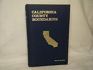 Image du vendeur pour California County Boundaries mis en vente par curtis paul books, inc.