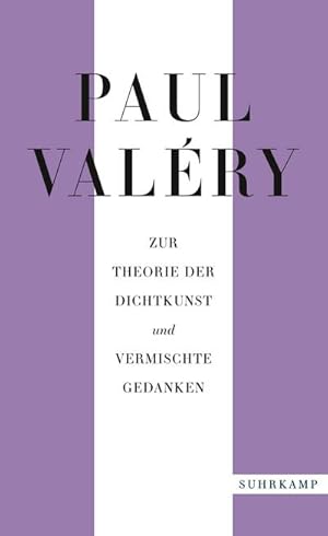 Bild des Verkufers fr Paul Valry: Zur Theorie der Dichtkunst und vermischte Gedanken zum Verkauf von AHA-BUCH GmbH