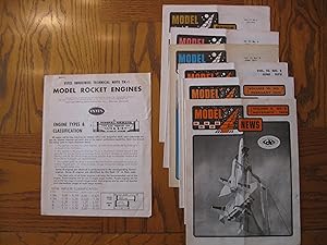 Estes Model Rocketry Grouping, including: Model Rocket Engines Technical Note TN-1, and; Lot of S...
