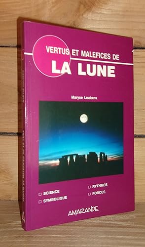Seller image for VERTUS ET MALEFICES DE LA LUNE for sale by Planet's books