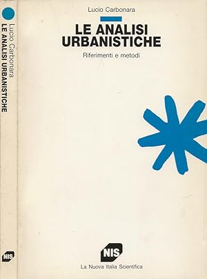 Bild des Verkufers fr Le analisi urbanistiche Riferimenti e metodi zum Verkauf von Biblioteca di Babele
