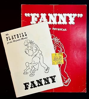 FANNY: Playbill, Souvenir Playbook, and Ticket Stub