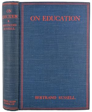 Seller image for On Education, Especially in Early Childhood. for sale by Blackwell's Rare Books ABA ILAB BA