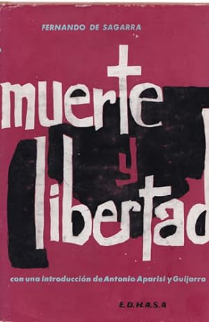 Immagine del venditore per Muerte y libertad venduto da Librera Cajn Desastre