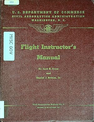 Imagen del vendedor de Flight Instructor's Manual a la venta por Wonder Book