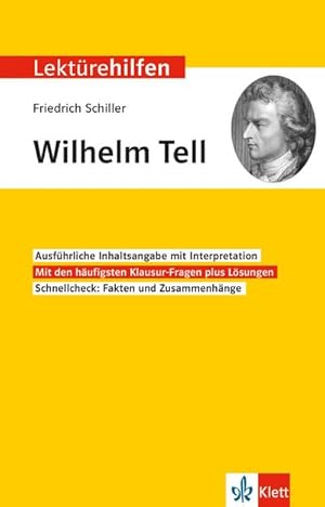 Seller image for Lektrehilfen Friedrich Schiller "Wilhelm Tell" : Interpretationshilfe fr Oberstufe und Abitur for sale by Smartbuy