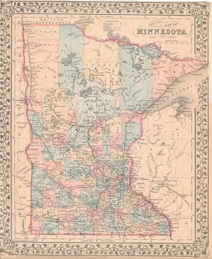 County Map of Minnesota