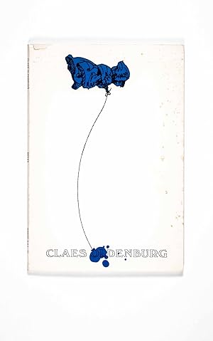 Imagen del vendedor de Claes Oldenburg: Notes a la venta por ERIC CHAIM KLINE, BOOKSELLER (ABAA ILAB)