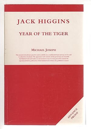 Imagen del vendedor de YEAR OF THE TIGER. a la venta por Bookfever, IOBA  (Volk & Iiams)