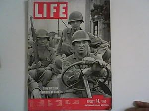 LIFE international edition August 14, 1950, Vol. 9 No. 4 : 24th division soldiers at front