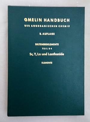 Sc, Y, La und Lanthanide: Eigenschaften der Kerne, Atome, Moleküle (Gmelin, Handbuch der Anorgani...