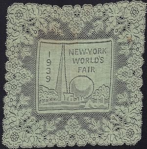 [1939, New-York World's Fair Machine-Made Lace Doily]