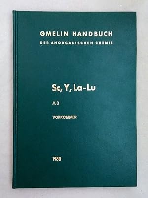 Y, La und Lanthanide: Kosmochemie (=Gmelin, Handbuch der Anorganischen Chemie, System-Nummer 39, ...