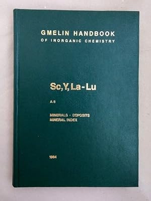 Y, La, and the Lanthanoids: Minerals (Silicates). Deposits. Mineral Index (=Gmelin Handbook of In...