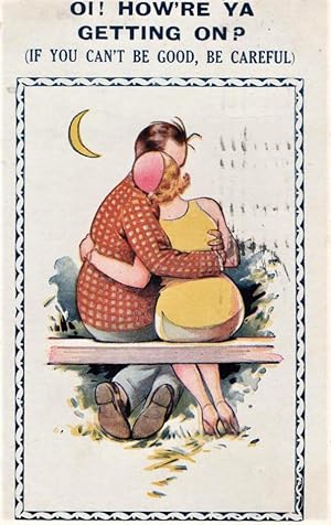 Seller image for romance postcard: Oi! How're Ya Gettin' On? for sale by Mobyville