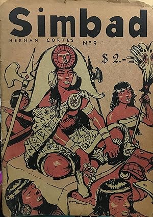 Simbad : el gran amigo del Peneca. Año I.- N°9. Portada e ilustraciones de Elena Poirier. Directo...