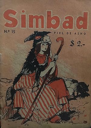 Simbad : el gran amigo del Peneca. Año I.- N°15. Portada e ilustraciones de Elena Poirier. Direct...