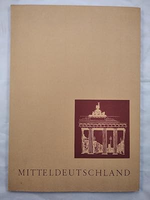 Bild des Verkufers fr Mitteldeutschland - Kurzportrt einer deutschen Landschaft. zum Verkauf von KULTur-Antiquariat