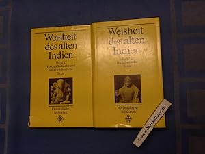 Weisheit des alten Indien. (2 Bände komplett). Band 1: Vorbuddhistische und nichtbuddhistische Te...