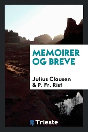 Seller image for Memoirer og breve for sale by moluna