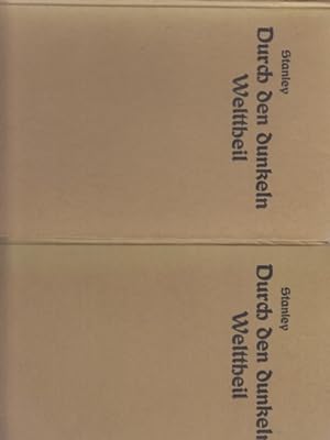 Bild des Verkufers fr ( 2 BNDE ) Durch den dunklen Welttheil oder die Quellen des Nils, Reisen um die groen Seen des quatorialen Afrika und den Livingstone-Flu abwrts nach dem Atlantischen Ocean. . Autorisierte deutsche Ausgabe. Aus d. Englischen von Prof. Dr. C. Bttger. Erster Band und Zweiter Band. Dritte Auflage. zum Verkauf von Fundus-Online GbR Borkert Schwarz Zerfa