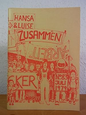 Imagen del vendedor de Der Wecker. Schlerzeitung Hansa-Gymnasium und Luisen-Gymnasium Hamburg-Bergedorf. Ausgabe Nr. 83, Juli 1979 a la venta por Antiquariat Weber