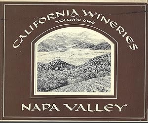 Imagen del vendedor de California Wineries Volume One Napa Valley a la venta por Eve's Book Garden