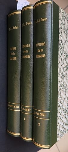 Histoire de la gravure dans les Anciens Pays-Bas et dans les provinces belges, des origines jusqu...