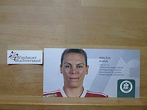 Bild des Verkufers fr Autogrammkarte va Kiss Handball zum Verkauf von Antiquariat im Kaiserviertel | Wimbauer Buchversand