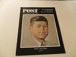 Seller image for December 14,1963 The Saturday Evening Post - John F. Kennedy 1917-1963 - Norman Rockwell - JFK Assassination for sale by rareviewbooks