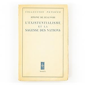 Image du vendeur pour L'existentialisme et la sagesse des nations mis en vente par Librairie le pas sage