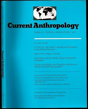 Seller image for Living on the Edge: Core/Periphery Relations in Ancient southeastern Mesoamerica in Current Anthropology Volume 35 Number 4 for sale by The Book Collector, Inc. ABAA, ILAB