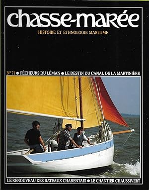 Image du vendeur pour Revue "Le Chasse-Mare" (histoire et ethnologie maritime) n71, mars 1993 [Les Pertuis, Charente, Basse-Loire, La Martinire, le Chantier Chaussivert, Genve, Lman, Nantes, Laval] mis en vente par Bouquinerie "Rue du Bac"